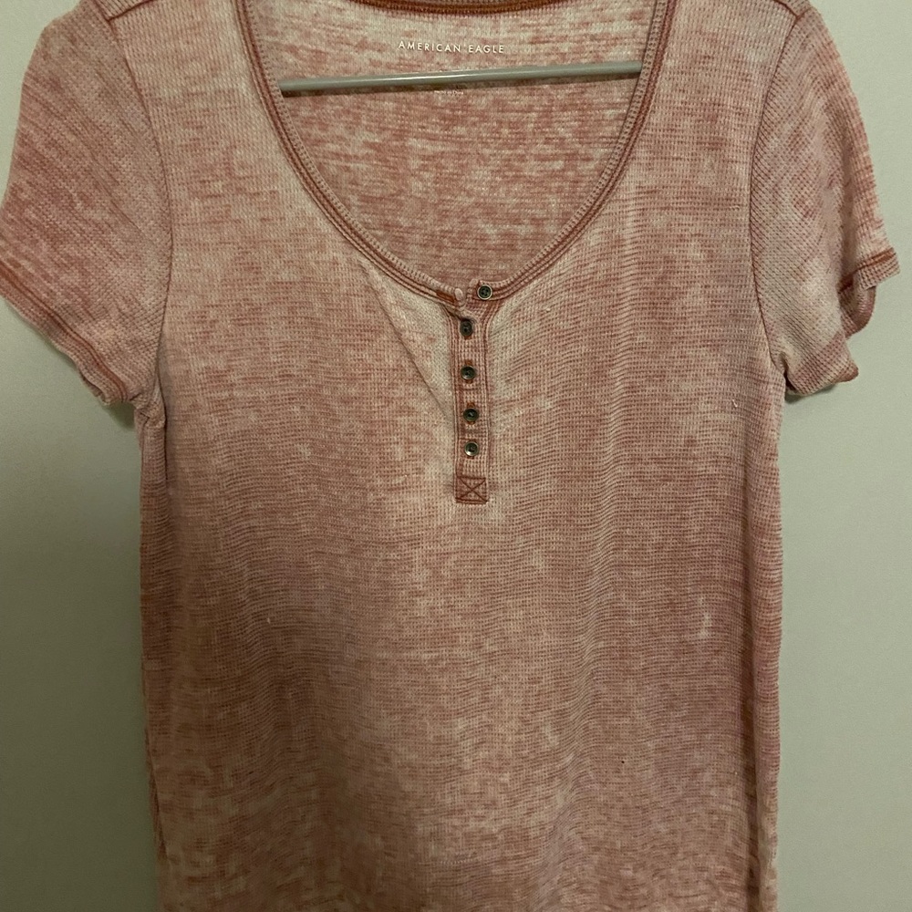 Distressed American Eagle Top